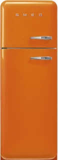 Smeg FAB30LOR5 - Koel- en vriescombinatie - Scharnier links - Oranje