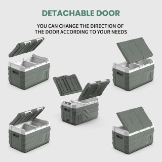 De TrendWave Mini Koelkasten – Mini Koelkast Voor Reizen – Minibar – Kleine Koelkast 12/24 V DC 100-240V AC – Autokoelkast Vriezer in één oogopslag