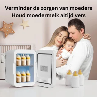 Skincare Fridge 4L - Organizer - Make up Koelkast - Beauty Fridge - Wit