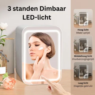 Skincare Fridge 4L - Organizer - Make up Koelkast - Beauty Fridge - Wit