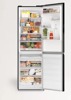 CREATE - 402L combi-koelvriescombinatie met Space Pro en Care+ - Zand- FRIDGE STUDIO COMBI PRO 402