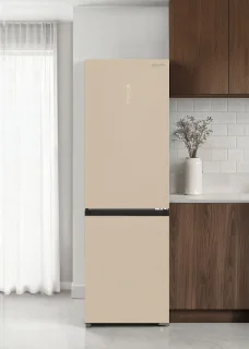 CREATE - 402L combi-koelvriescombinatie met Space Pro en Care+ - Zand- FRIDGE STUDIO COMBI PRO 402