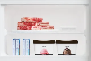 Beko RDSA240K40SN Vrijstaand 223 l E Zilver