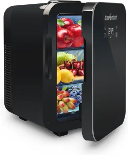 Draagbare Minikoelkast 10L - 12 Blikjes Koeler en Warmer met LCD Temperatuurdisplay voor Auto