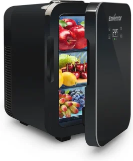 Draagbare Minikoelkast 10L - 12 Blikjes Koeler en Warmer met LCD Temperatuurdisplay voor Auto