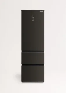 CREATE - 401L koelkast in Italiaanse stijl met Space Pro en Care+ - Zwart - FRIDGE STUDIO COMBI PRO FLEX 401