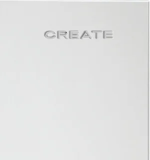 CREATE - 231L combi-koelvriescombinatie - Roestvrij staal - FRIDGE STUDIO COMBI 231