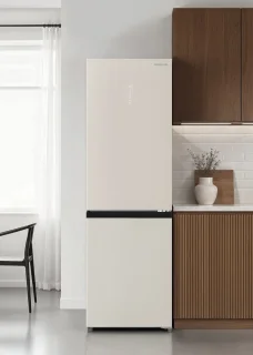 CREATE - 402L combi-koelvriescombinatie met Space Pro en Care+ - Gebroken wit - FRIDGE STUDIO COMBI PRO 402