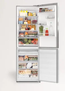 CREATE - 402L combi-koelvriescombinatie met Space Pro en Care+ - Roestvrij staal - FRIDGE STUDIO COMBI PRO 402