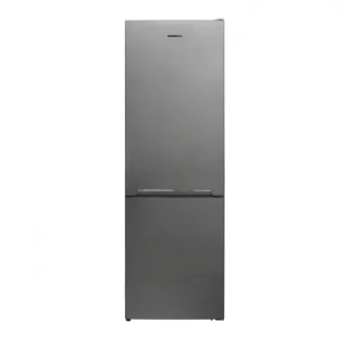 Heinner HC-V341XE++ Koel-vriescombinatie - 341 liter - Low Frost - LED-verlichting - Energieklasse E - RVS - Omkeerbare deur - 5 Jaar Garantie - Antraciet