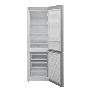 Heinner HC-V341XE++ Koel-vriescombinatie - 341 liter - Low Frost - LED-verlichting - Energieklasse E - RVS - Omkeerbare deur - 5 Jaar Garantie - Antraciet