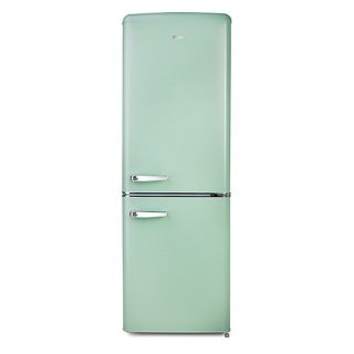 Stijlvolle retro koelkombinatie met moderne basisfuncties