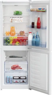 Beko RCSA240K40WN - Koel- en vriescombinatie - Vrijstaand - 229 l - E label - Wit - 38 dB - Vers zone compartiment