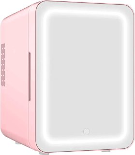 De Mini Koelkast - Koelkast Voor Op Tafel - Koelkast voor Cosmetica - Mini Koelkast voor Make-up in één oogopslag