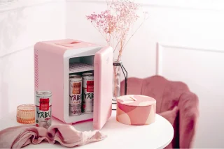 Adler AD 8084 Mini koelkast 4L Pink