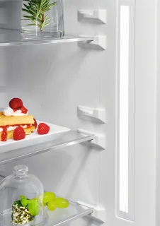 AEG RCB732E5MX koel-vriescombinatie 331L staalgrijs