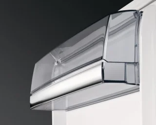AEG SCE818F6TS Koel-vriescombinatie Inbouw Wit 253L