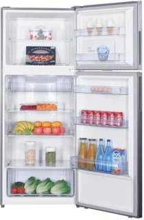 Amica AFN7421X Koel-vriescombinatie Inox Look