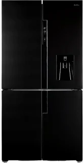 Amica AFN9561DXN Amerikaanse Koelkast 4-Deurs Black RVS