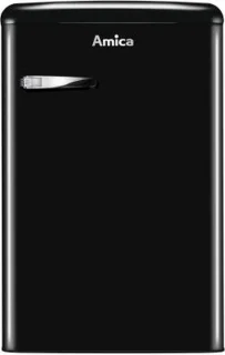 Amica AR1112N Retro Tafelmodel Koelkast Zwart