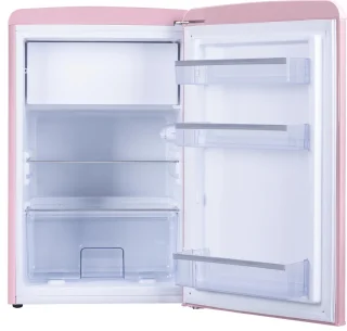 Amica AR1112P Retro Tafelmodel Koelkast Magenta Roos