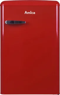 Amica AR1112R Retro Tafelkoelkast Rood