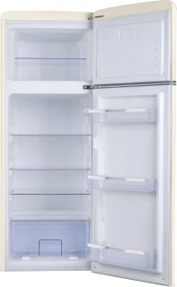 Amica AR7252C Retro Koel-vriescombinatie 245L Crèmekleur