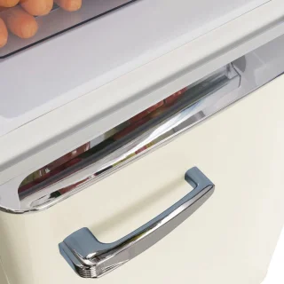 Amica AR7252C Retro Koel-vriescombinatie 245L Crèmekleur