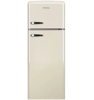 Amica AR7252C Retro Koel-vriescombinatie 245L Crèmekleur