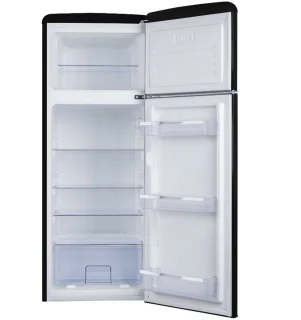 Amica AR7252N Retro koel-vriescombinatie zwart 166,5 cm