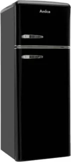 Amica AR7252N Retro koel-vriescombinatie zwart 166,5 cm