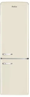 Amica AR8242C Retro Koel-Vriescombinatie Crèmekleur E-label