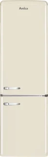 Amica AR8242C Retro Koel-Vriescombinatie Crèmekleur E-label