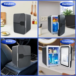 ApexArte Mini Koelkast Minibar Zwart