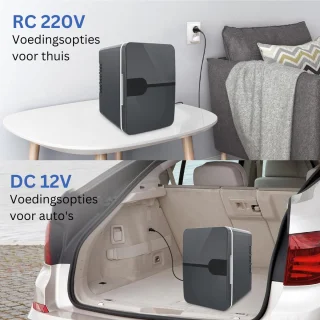 ApexArte Mini Koelkast Minibar Zwart
