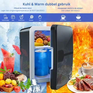 ApexArte Mini Koelkast Minibar Zwart