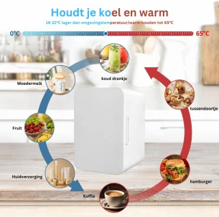 ApexArte Mini Koelkast Skincare Fridge