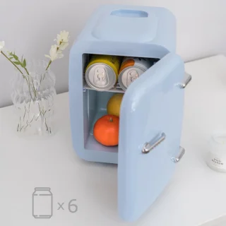 ApexArte Minibar Mini Koelkast Blauw