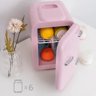 ApexArte Minibar Mini Koelkast Roze