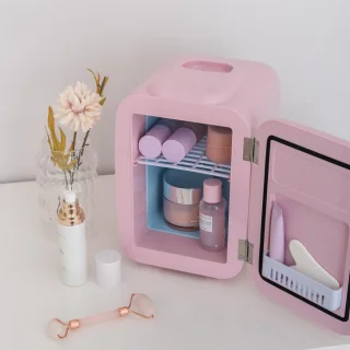 ApexArte Minibar Mini Koelkast Roze
