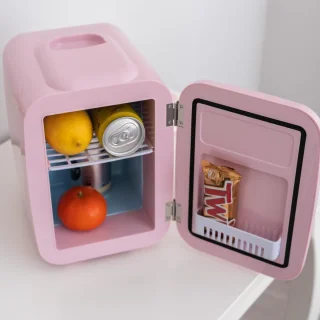 ApexArte Minibar Mini Koelkast Roze