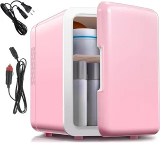 ApexArte Minibar Mini Koelkast Roze