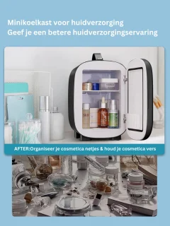 ApexArte Minibar Ultra Black Mini Koelkast