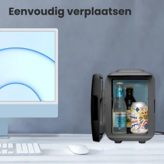 Auronic Mini Koelkast 4L Zwart