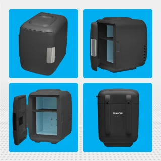 Auronic Mini Koelkast 4L Zwart