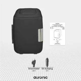 Auronic Mini Koelkast 4L Zwart