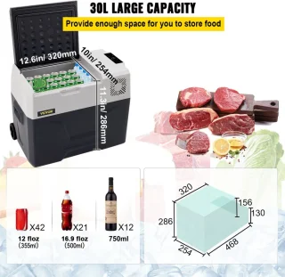 Auto Koelkast Compressor 30L Mini Digital