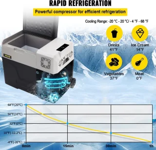 Auto Koelkast Compressor 30L Mini Digital