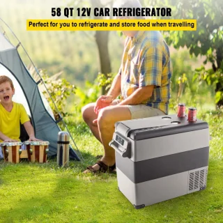 Auto Koelkast Compressor 45L Mini Tafelmodel Met Vriesvak