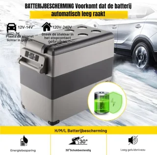 Auto Koelkast Compressor 55L 220V 45W Mini Koelkast